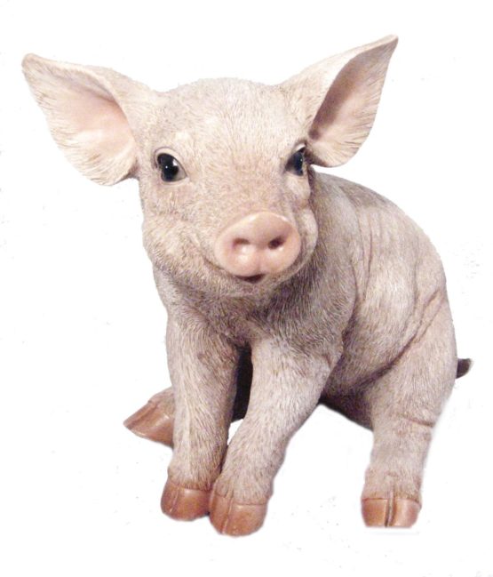 Real Life Medium Piglet Garden Ornament (SizeD)