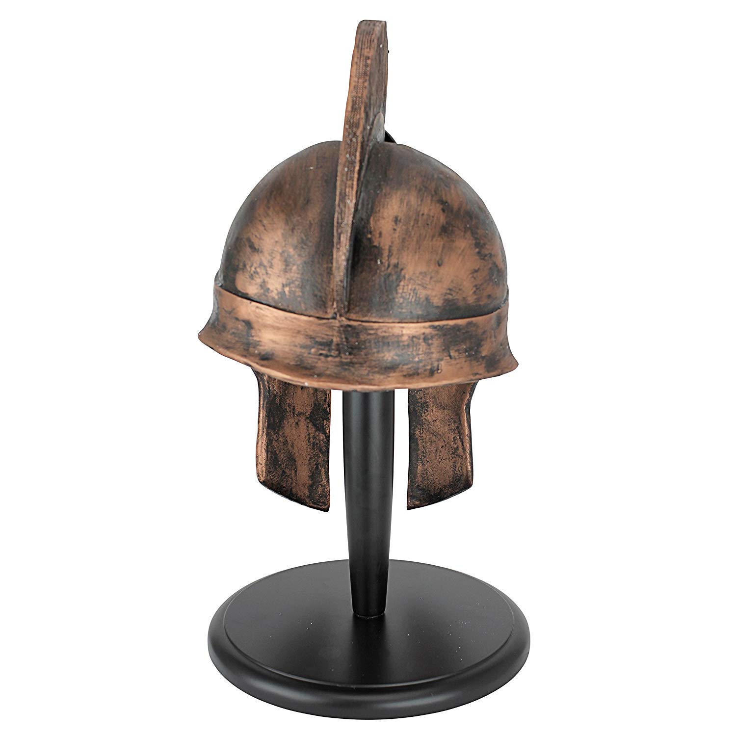 Design Toscano WJ4571 Statue with Stand, Polyresin, Silver, 16 Inch - Image 4