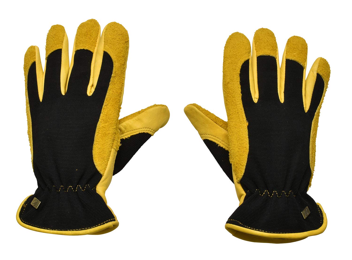 gold leaf winter touch gloves ladies