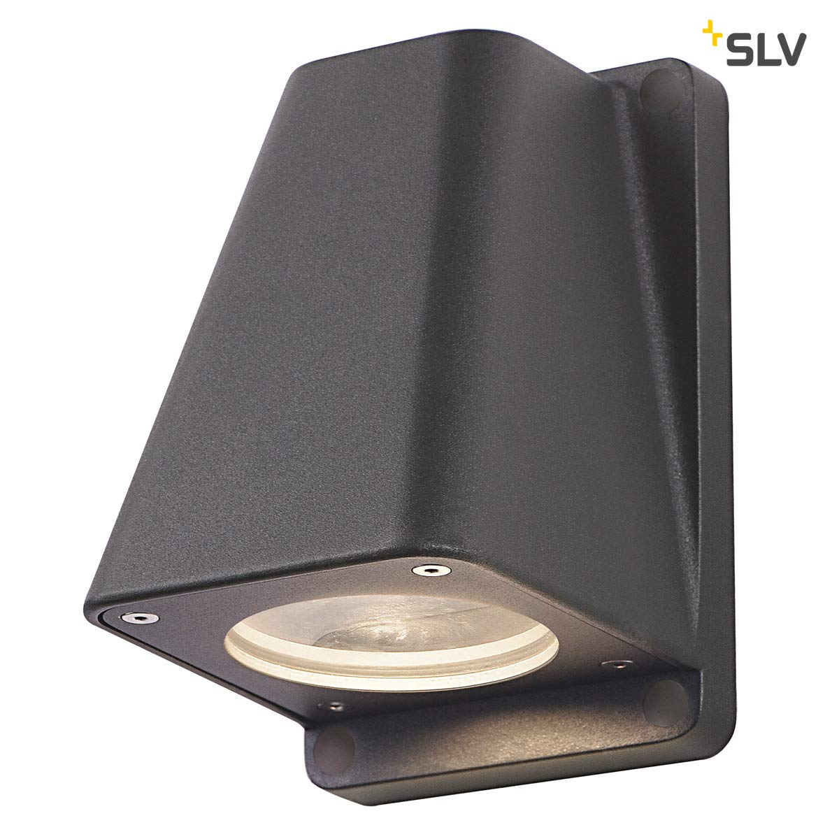 SLV Surface-Mounted Wall Light WALLYX/Illumination for Walls, Paths, entrances, LED Outdoor spot, Surface-Mounted Outdoor Light