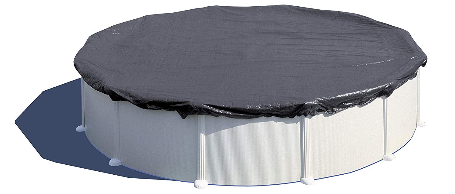 Gre CIPR351, Winter Cover for Round Pool diameter 440 cm Diameter, Black, 350 cm Durchmesser - Image 2