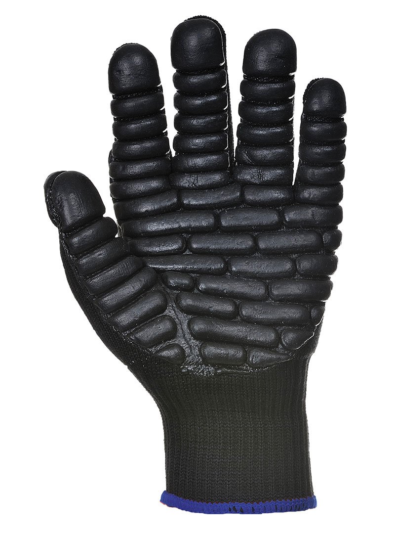 Portwest A790 Work Gloves Specialist Anti Vibration Glove Black, Medium - Image 3