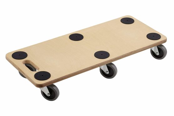 Transport Roller 680 x 290 mm, 300 kg, Plywood, TPE