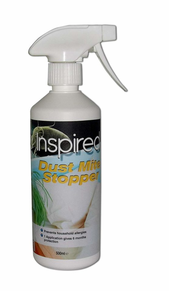 Inspired 500ml Dust Mite Stopper Inhibitor - White