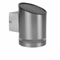 Smartwares Solar Wall Light, Stainless Steel, Day to Night Sensor, IP44