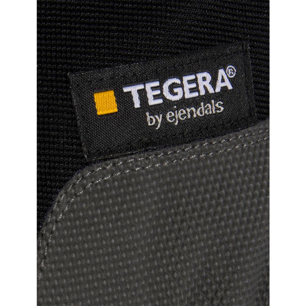 Ejendals 9125-10 Size 10 "Tegera 9125" Synthetic Leather Glove - Grey/Black/Yellow - Image 3