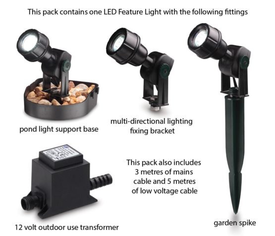 Blagdon 1052283 Automatic Ultra Bright LED Pond and Garden Light, 0.76 Watt (1 Light), Turns on at Dusk, Black - Image 4