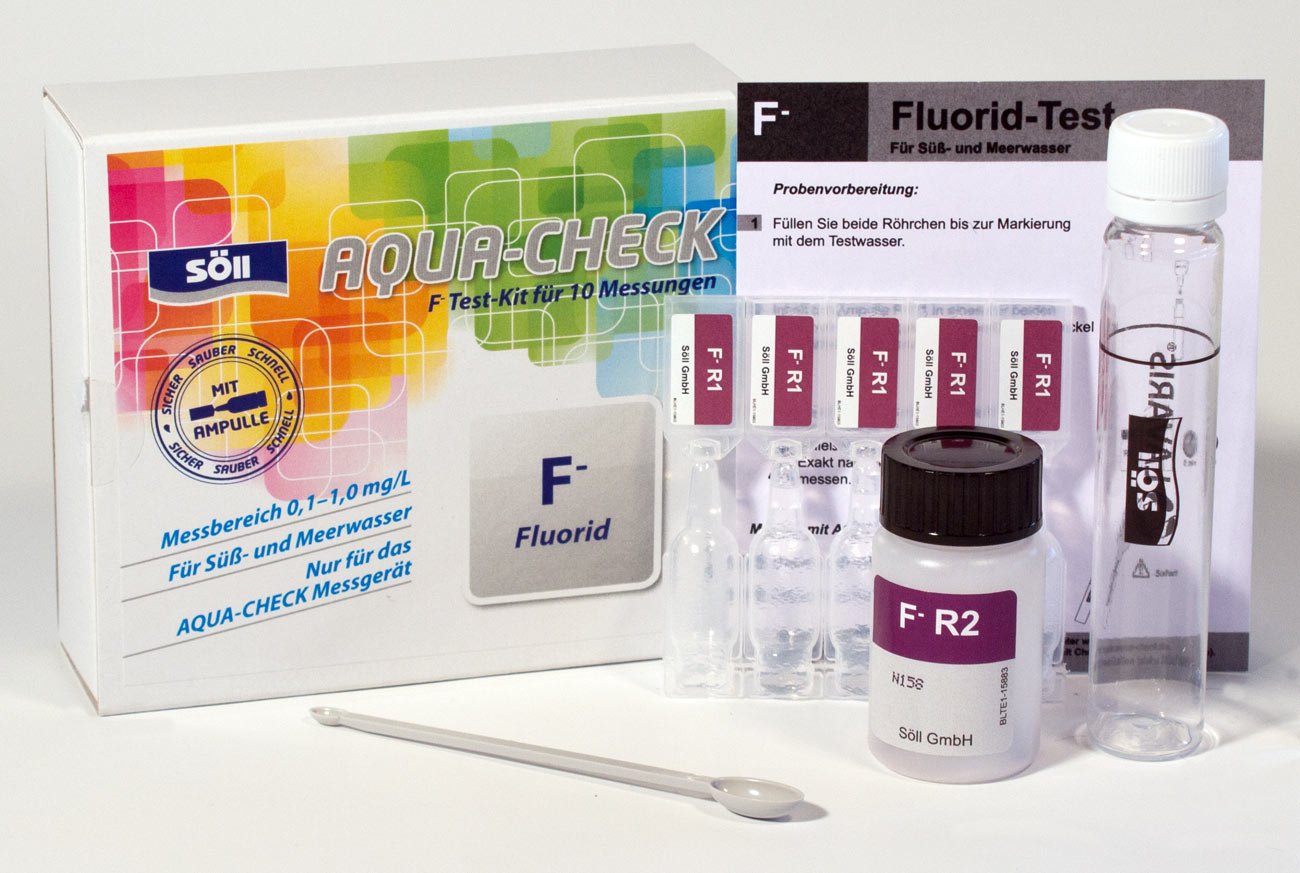 Söll 15943 Fluoride Testing Kit with 10 Tests BigaMart