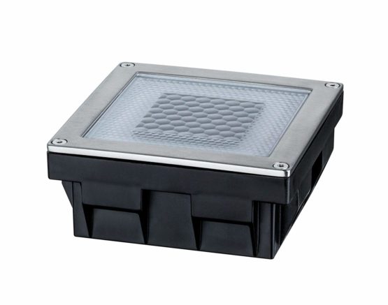 Paulmann Outdoor Recessed Lamp, Polycarbonate, Integriert, 0.24 W, Stainless Steel, Clear - Image 2
