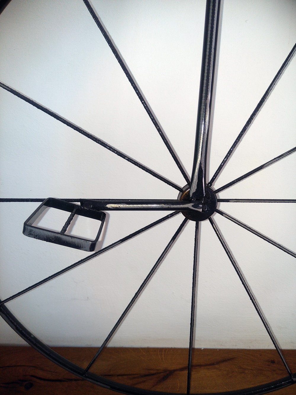 F&G Supplies 70cm Tall Penny Farthing Bicycle Wall Art Garden Art Ornament - Great Statement Piece - Image 3