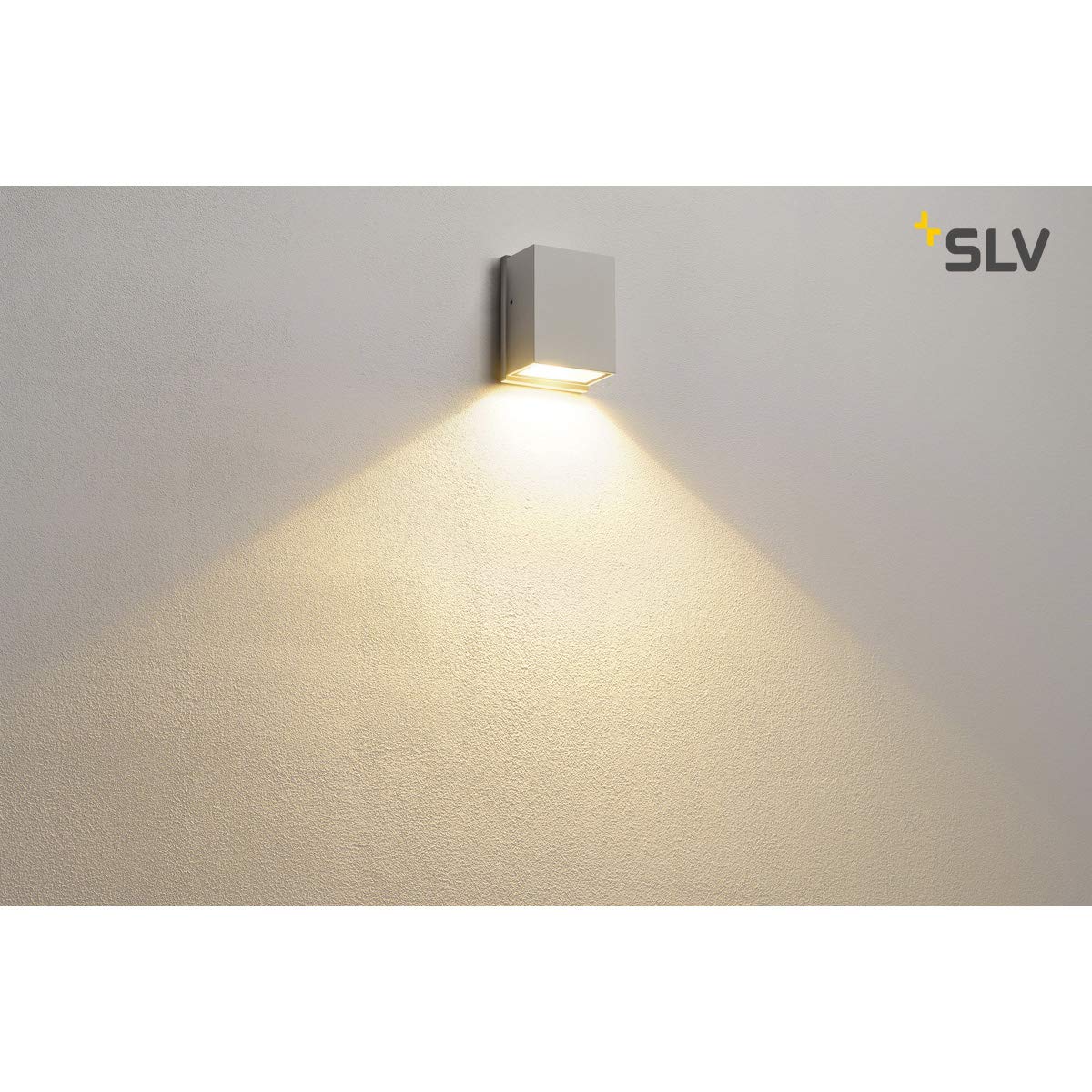 SLV Surface-Mounted Wall Light Quad 1 XL/Illumination for Walls, Paths, entrances, Surface-Mounted Outdoor Light - Image 4