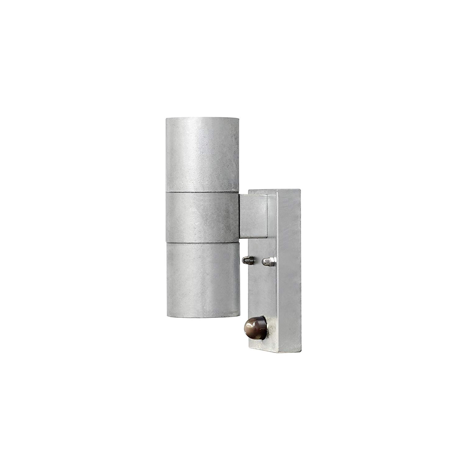 Konstsmide Outdoor Wall Light Modena Up Down / PIR-Motion Sensor / RAW Galvanised Steel - Image 2