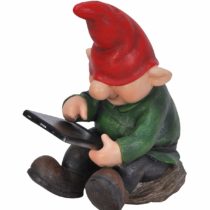 Vivid Arts Playful Gnome Son with Leafpad