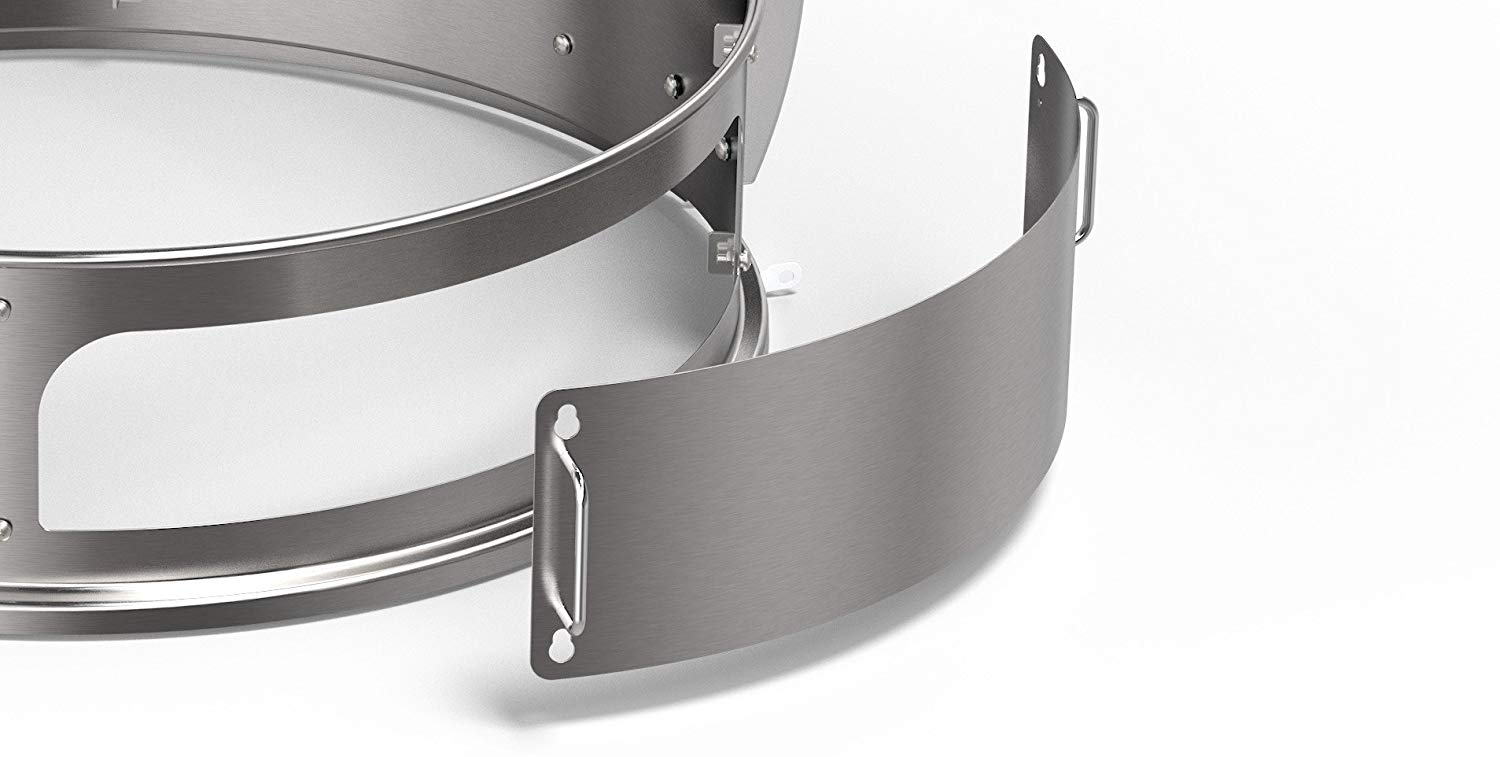 Rösle 25047 Number 1 F60/F60 AIR/G60 Gourmet Ring, Stainless Steel, 64 x 63 x 17 cm - Image 2
