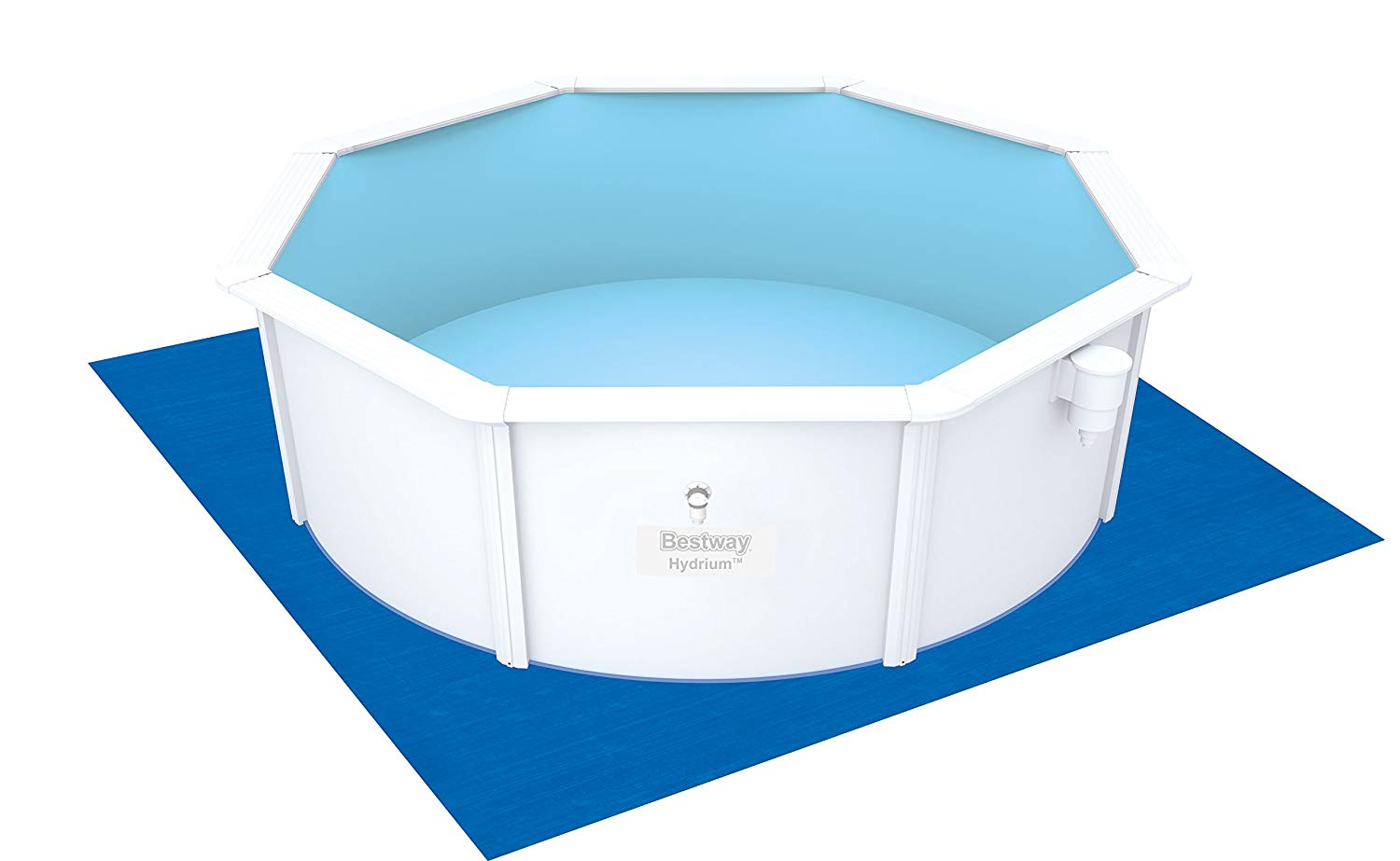 Bestway Ground Cloth Swimming Pool Floor Protector, 13 x 13 ft - Image 3