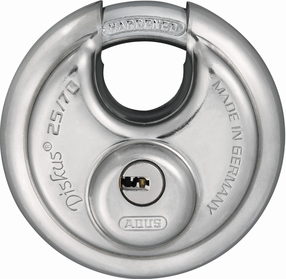 Abus 322792 25/70 Discuss Lock with 5 Keys