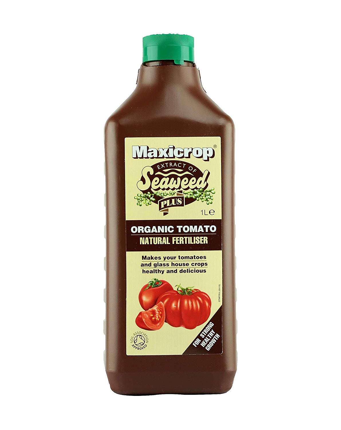 Maxicrop XOTNF61L Organic Tomato Natural Fertiliser, 1L, Organic Tomato Plant Food, for Great Tasting Tomatoes