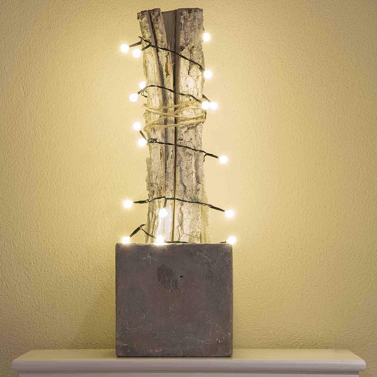 Konstsmide Christmas Lights LED Berry Set Round Diodes/Indoor Use (IP20) Battery Fairy Lights/Battery Operated - Image 3