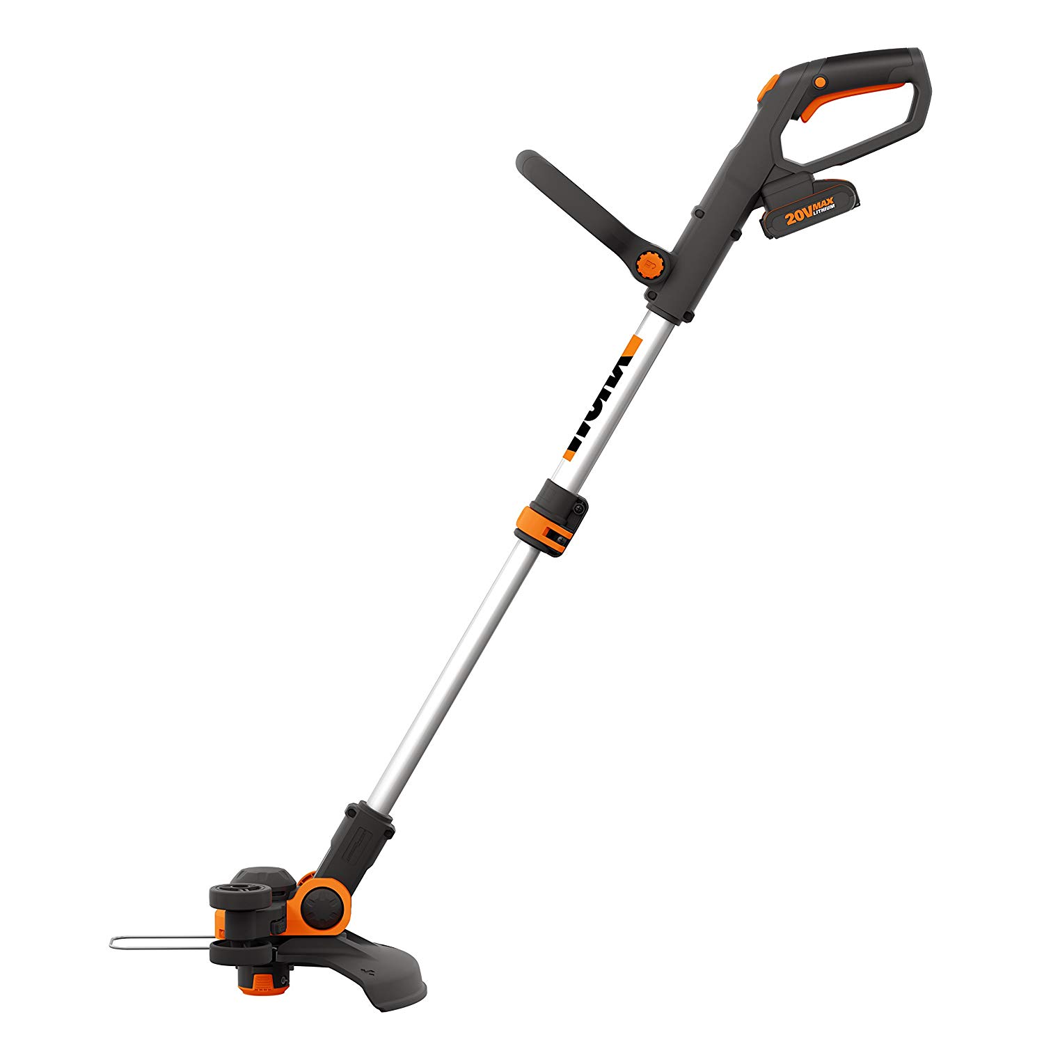 WORX WG163E.1 20V 30cm Cordless Line Trimmer with One Battery and Charger - Lightweight Grass Trimmer with Instant Conversion to Wheeled Edger - Image 2