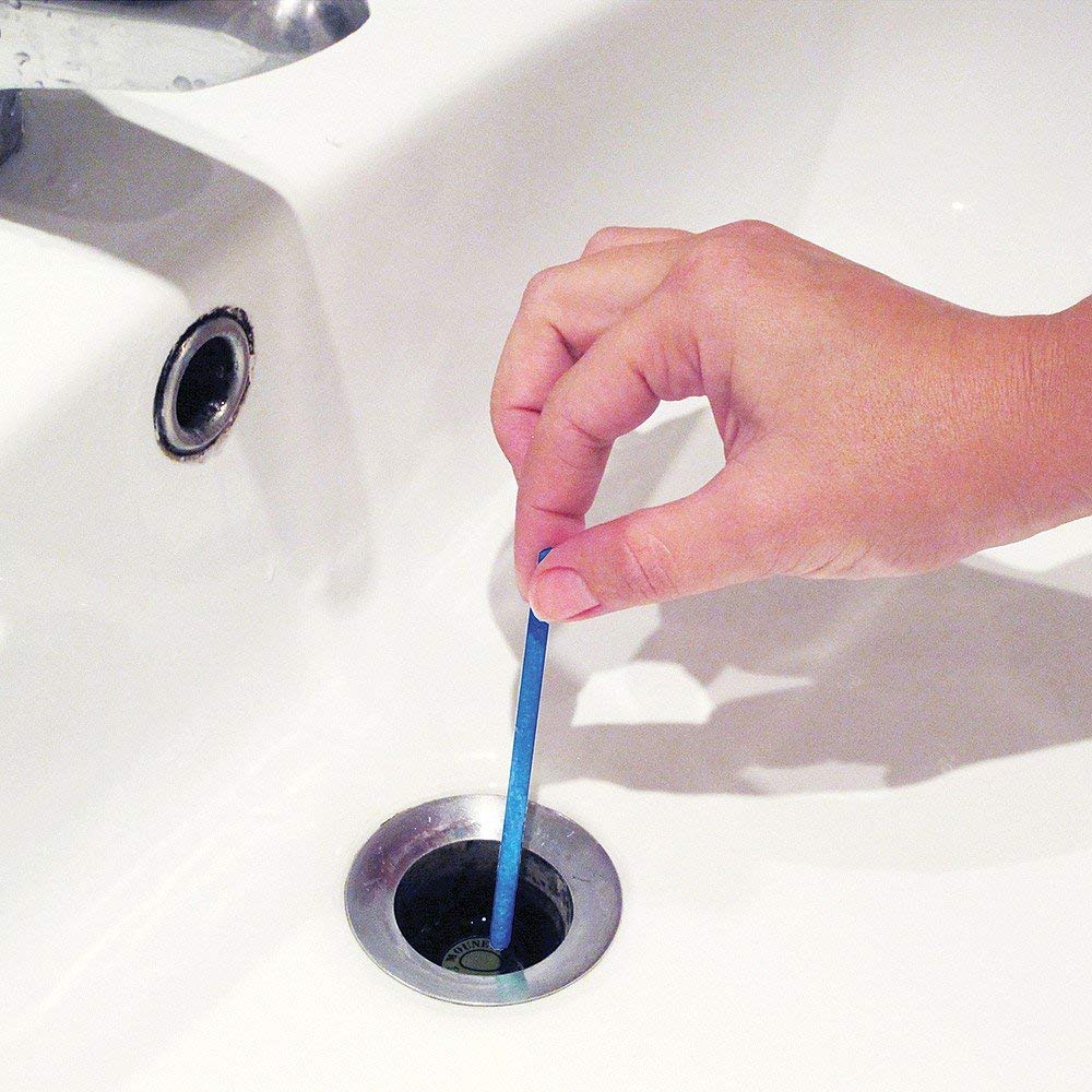 EcoZone Drain Cleaning Sticks, Enzymatic Pipe Unblocker, Prevents Plug Hole Obstructions & Keeps Water Flowing Freely - Image 2