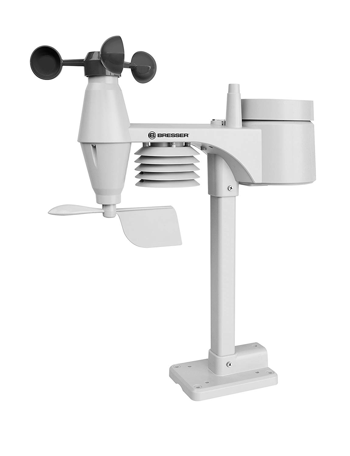 BRESSER Weather Station 5-in-1 Weather Center with 256 Colour Display ( With DCF Radio Control Clock / German Model ) - Image 3