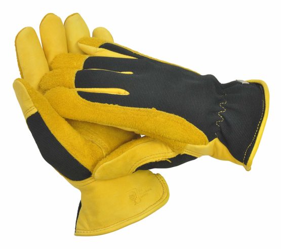 Gold Leaf Ladies Winter Touch Gardening Gloves