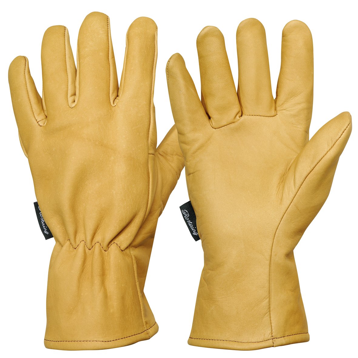 Rostaing ghiver/IT11 Leather Waterproof Fleece Gloves, Fleece Lined T ...