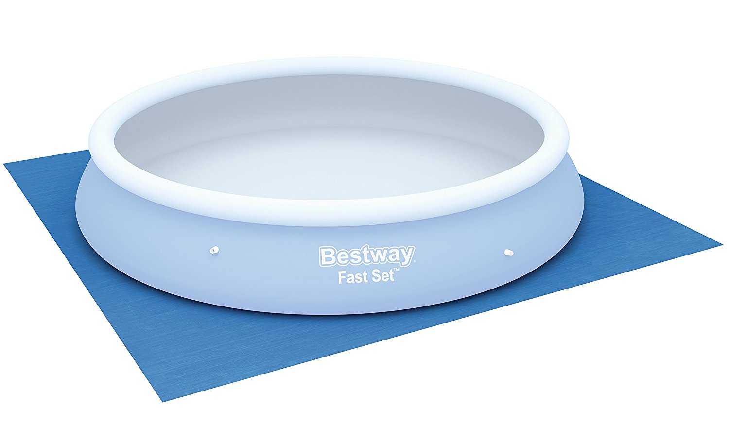 Bestway Ground Cloth Swimming Pool Floor Protector, 13 x 13 ft