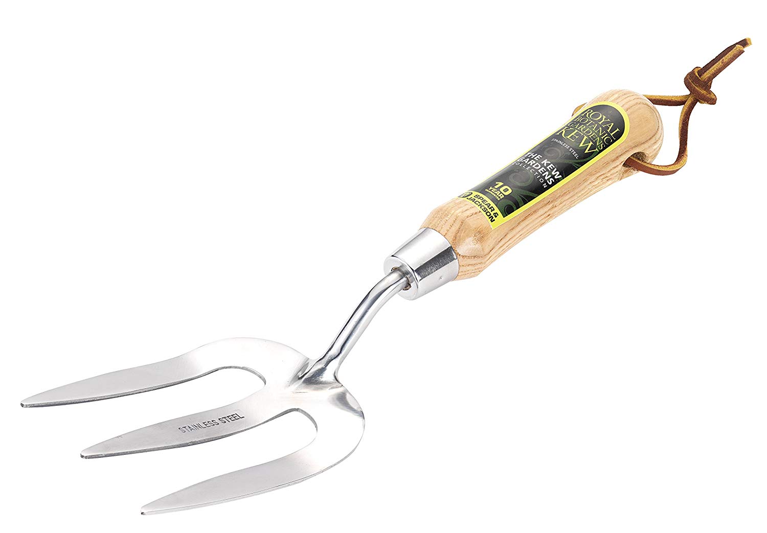 Spear & Jackson 3060KEW Kew Gardens Collection Neverbend Stainless Weedfork, Blue, 5" Handle