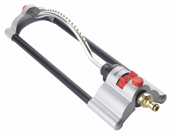 Spear and Jackson BWF22 Oscillating Sprinkler with Brass Connector, Multi-Colour