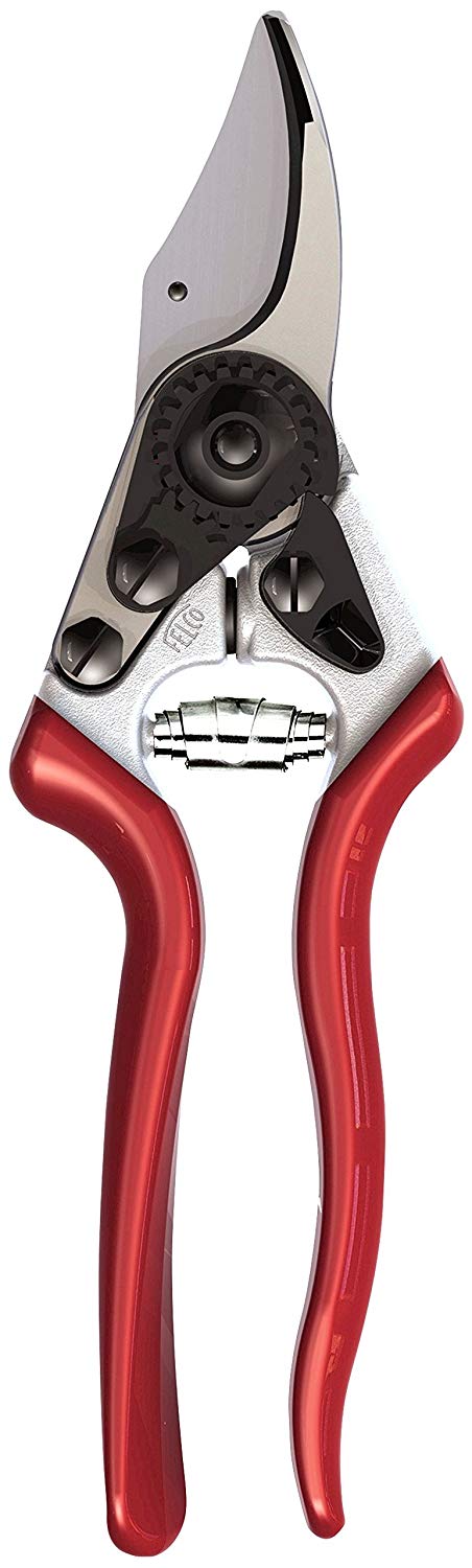 Felco 16 Secateurs Left Handed Medium Size Forged Alloy Ergonomic Handles Floristry Gardening Horticulture Vineyard Bonsai Topiary Olive Grove