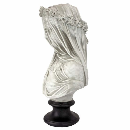 Design Toscano the Veiled Maiden Sculptural Bust - Image 3