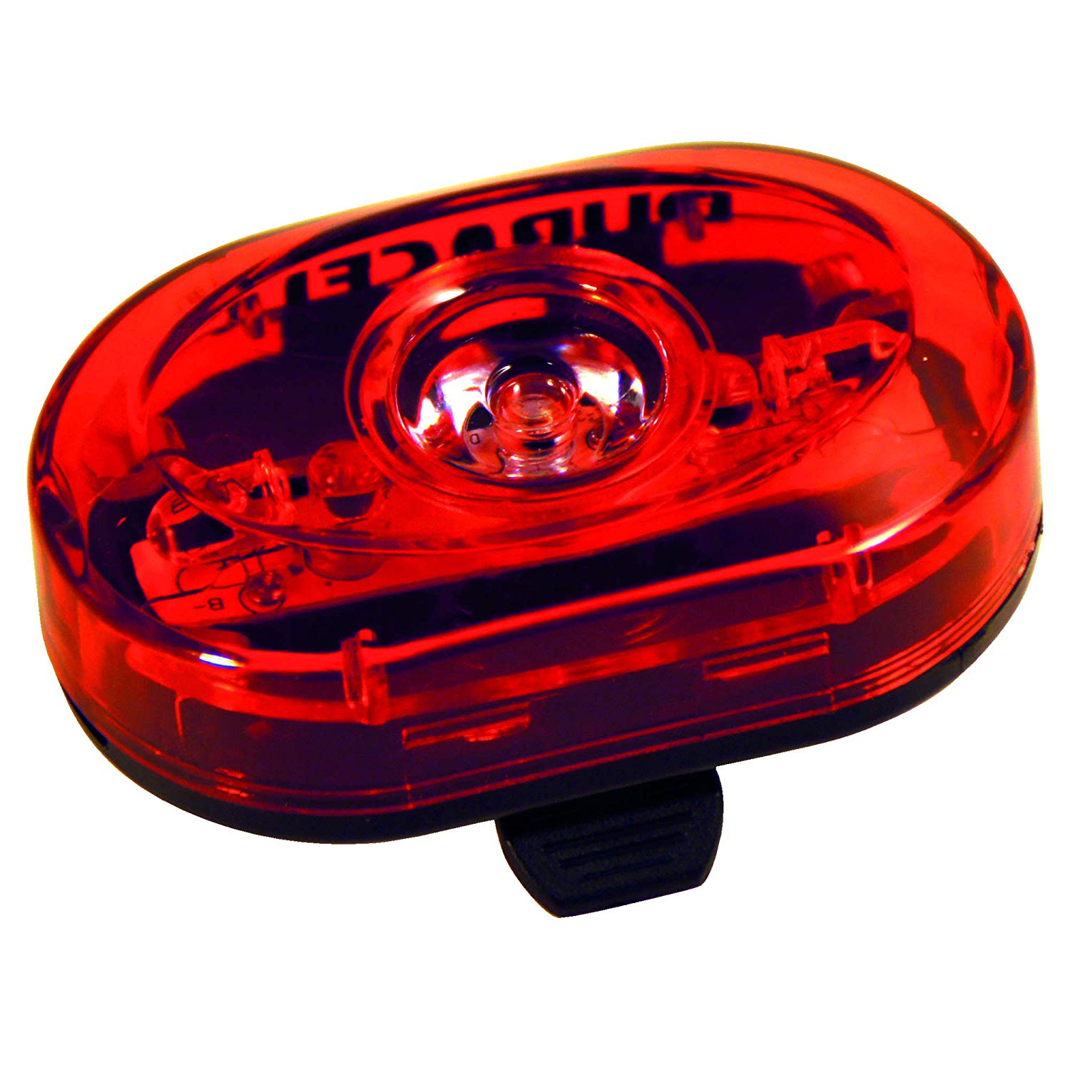 Duracell Bike Lights, Rear Bicycle Light, 3.1 Lumen LED Light, Highly