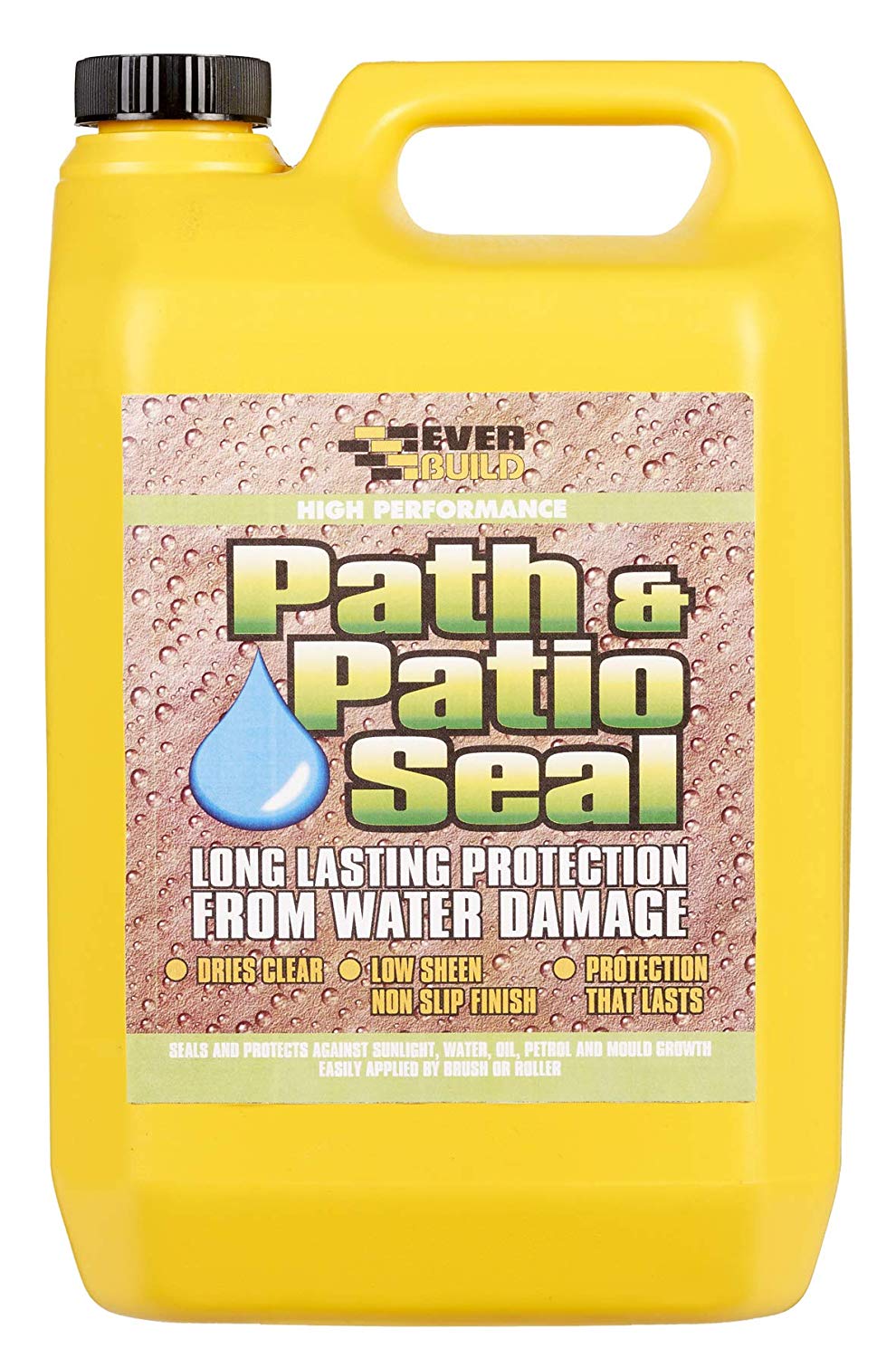 Everbuild 405 High Performance Path and Patio Seal, Clear, 5 Litre