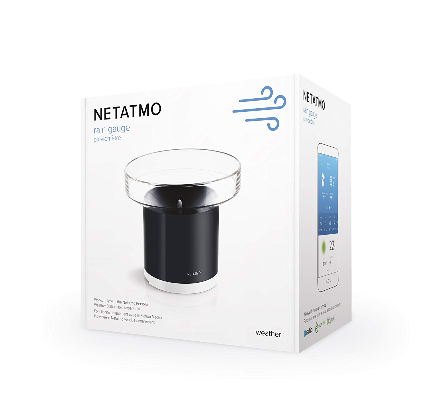 Netatmo Rain Gauge for Weather Station, NRG01-WW, Accessory - Image 4