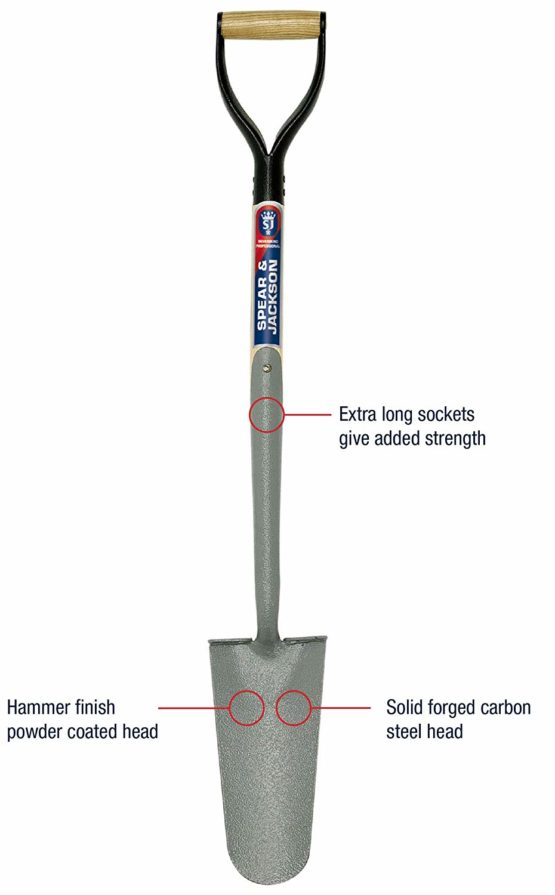 Spear and Jackson 1047MY Agricultural Planting/Rabbiting Spade - Image 2