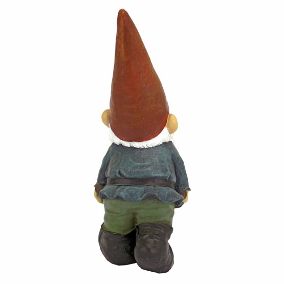 Design Toscano Wheelbarrow Willie Garden Gnome Statue Bird Feeder, 30 cm, Polyresin, Full Color - Image 4
