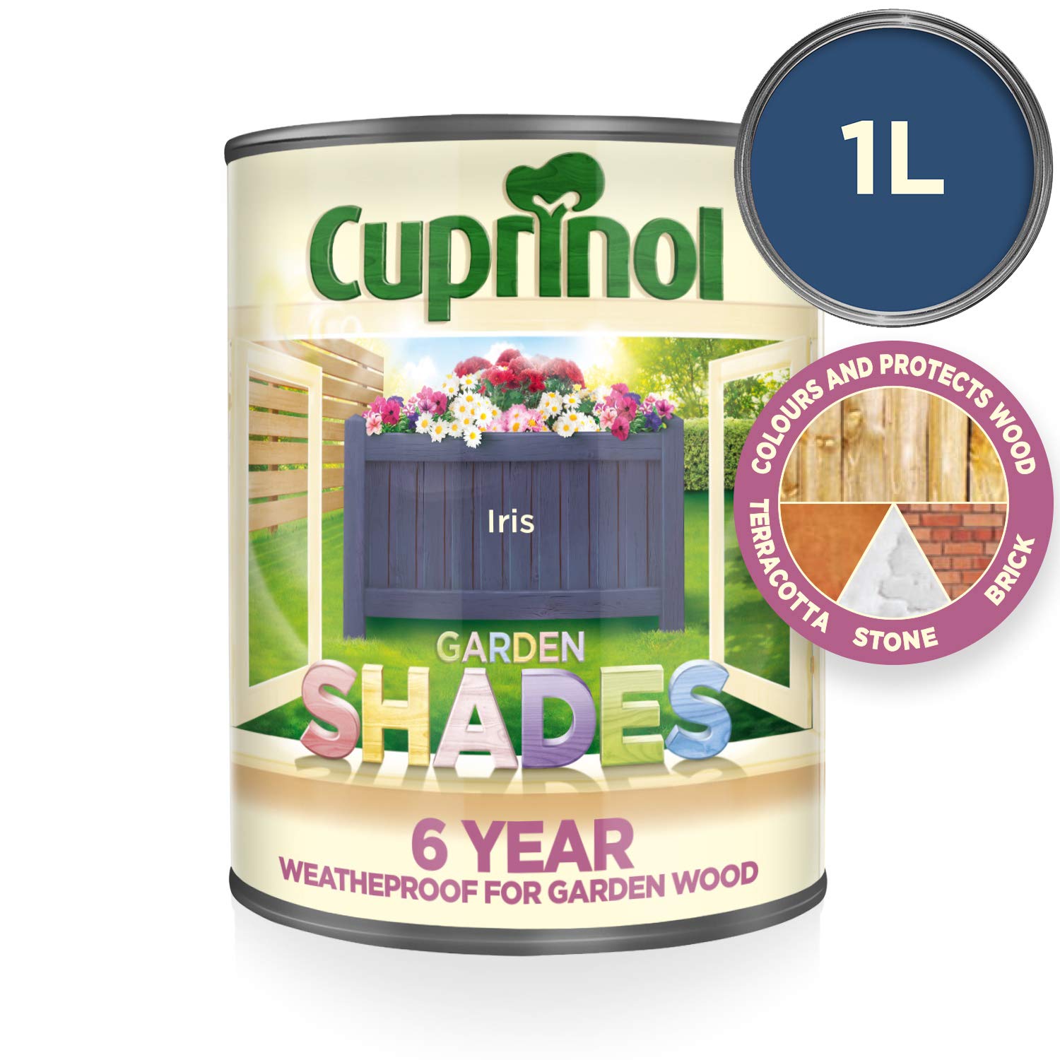 Cuprinol 1L Garden Shades - Iris
