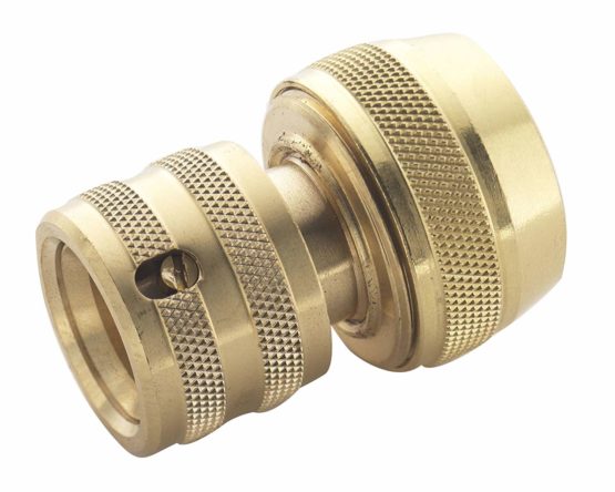 Spear & Jackson BWF4 Female Brass Hose Connector, Bronze, 3/4-Inch