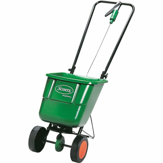 Scotts EasyGreen Rotary spreader, Grass and Lawn Seed Spreader, for easy application of lawn products and grass seed, 290.0 mm*600.0 mm*330.0 mm - Image 2