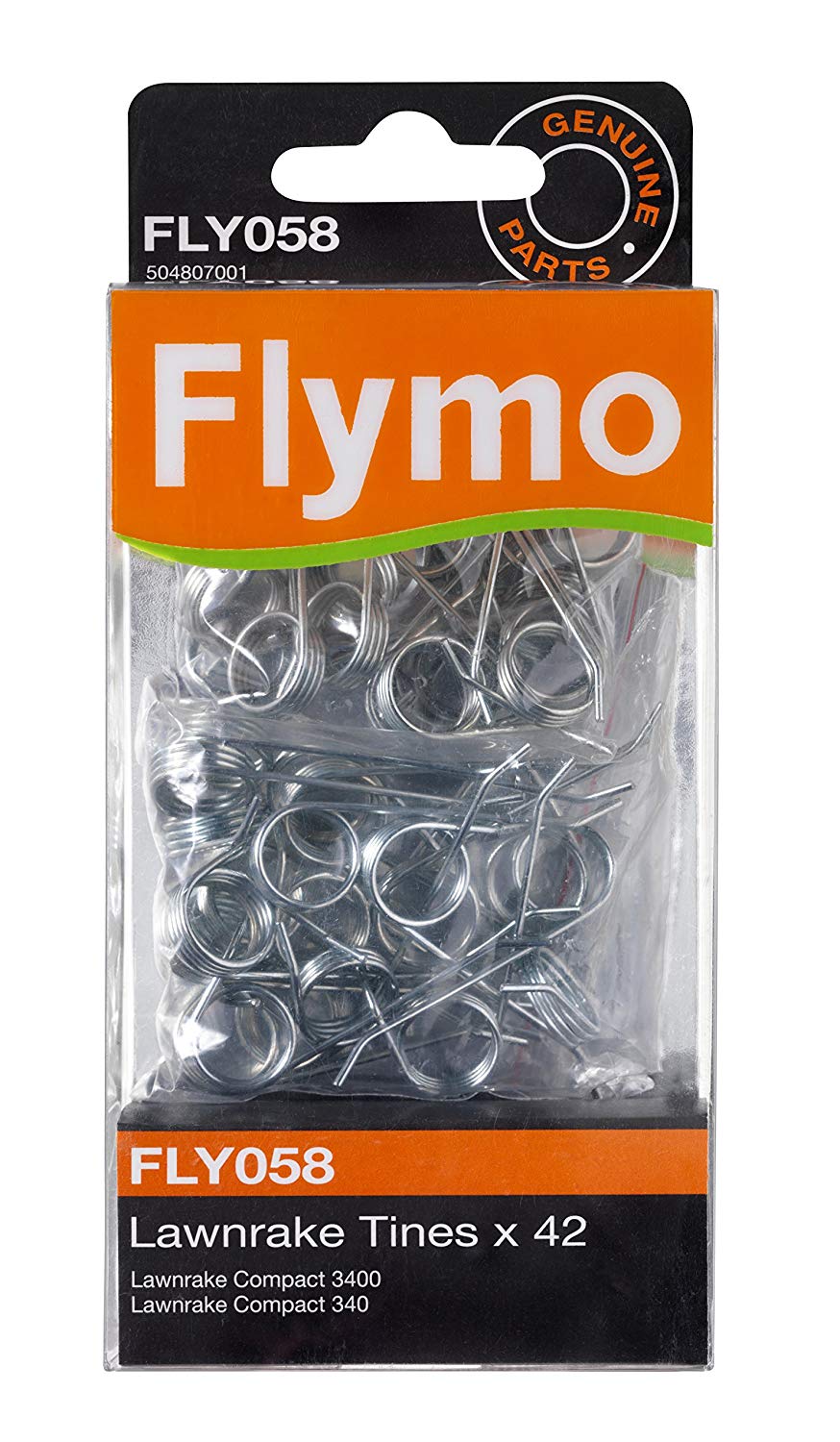 Genuine Flymo Lawnrake FLY058 Tine Set