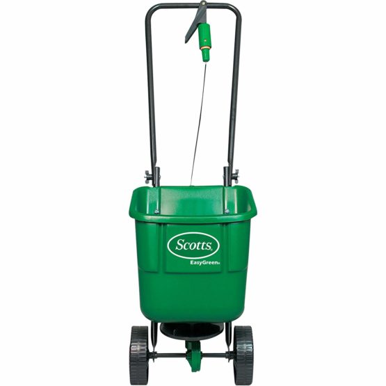 Scotts EasyGreen Rotary spreader, Grass and Lawn Seed Spreader, for easy application of lawn products and grass seed, 290.0 mm*600.0 mm*330.0 mm