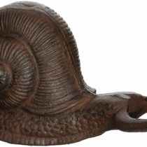 Fallen Fruits LH168 Cast Iron Large Snail Boot Jack, Brown, One Size