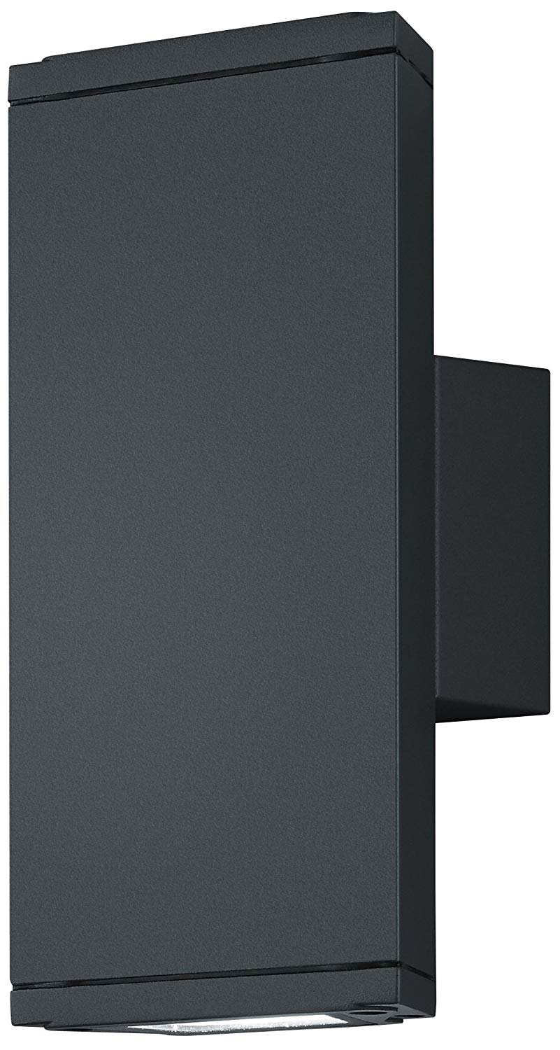 Trio Leuchten Colorado Cast Aluminium LED Outdoor Wall Light, charcoal 3 wattsW