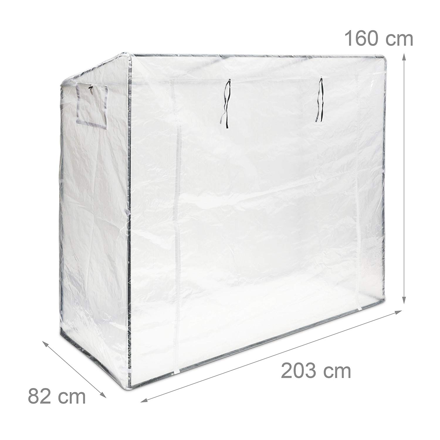 Relaxdays XL Tomato Greenhouse with Slanted Roof 160 x 200 x 82 cm Tomato House to Grow Cultivate Tomatoes Green House as Cold Frame and Tomato - Image 2
