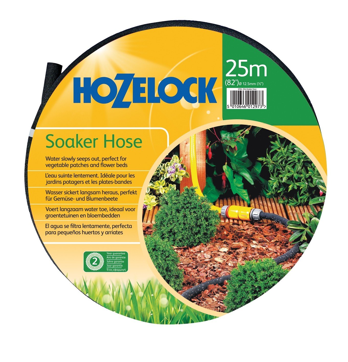 HOZELOCK - Porous Hose 25 m : Microporous Hose for Economical Watering, Without Wasting Water. Ideal for Flowerbeds - Image 2