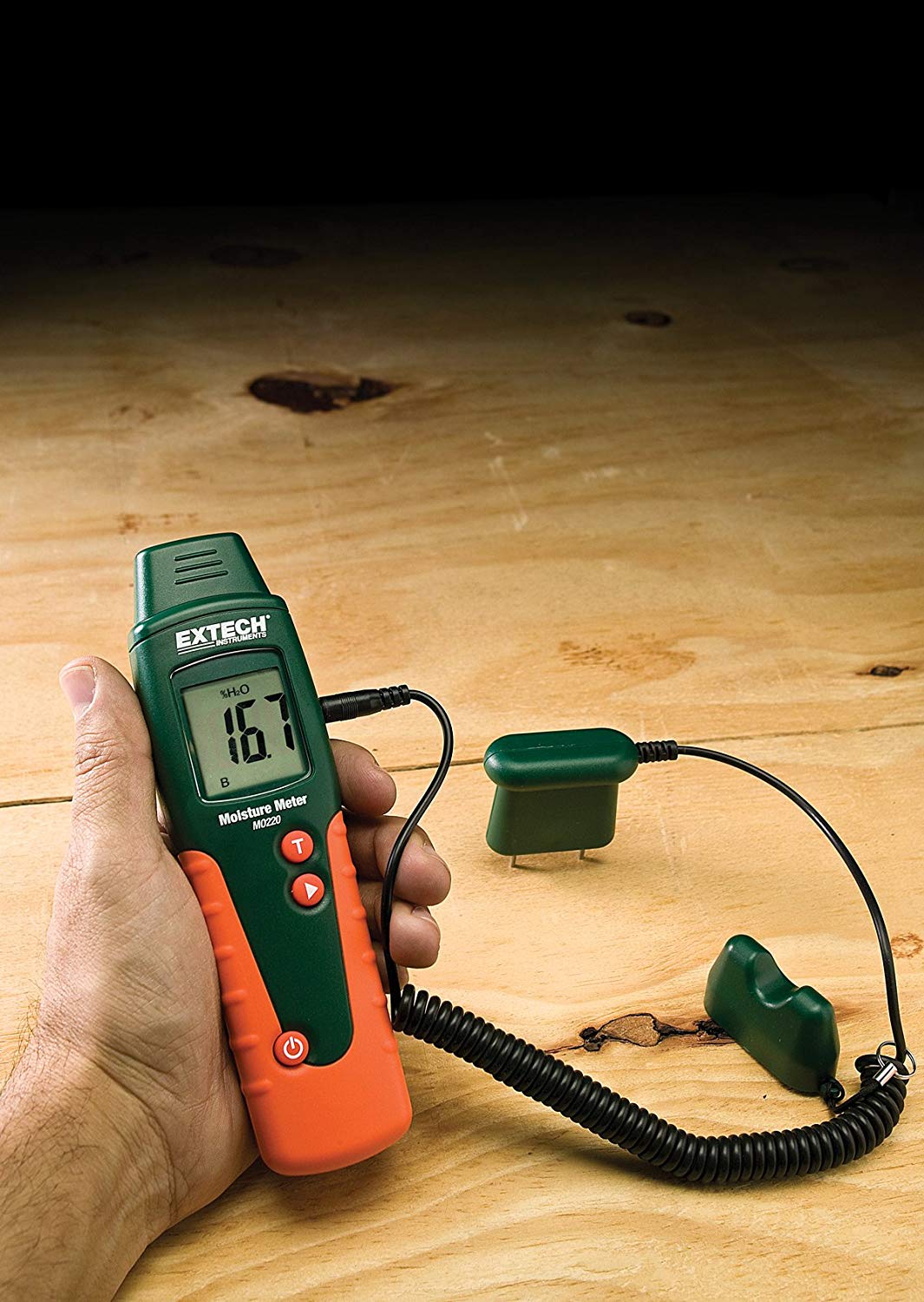 Extech Instruments MO220 Wood Moisture Meter – BigaMart