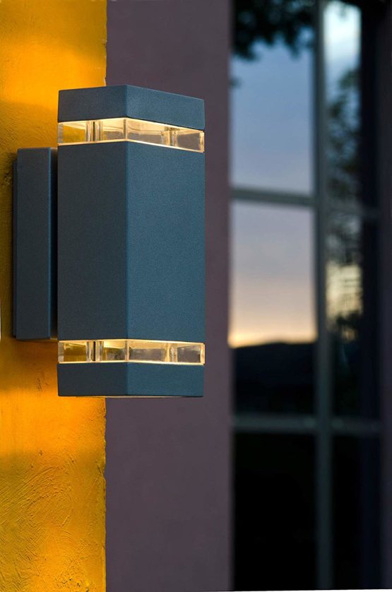 Eco Light Modern LED Focus 3 W 300 LM 2-Tier IP44 Outdoor Wall Light Anthracite 6050 Size LED - Image 4