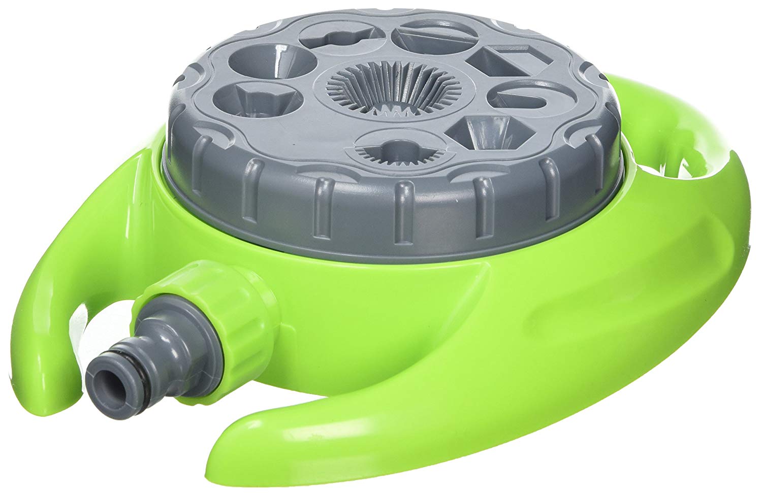 Silverline 718693 9-Pattern Dial Sprinkler 110 mm Dia , Green