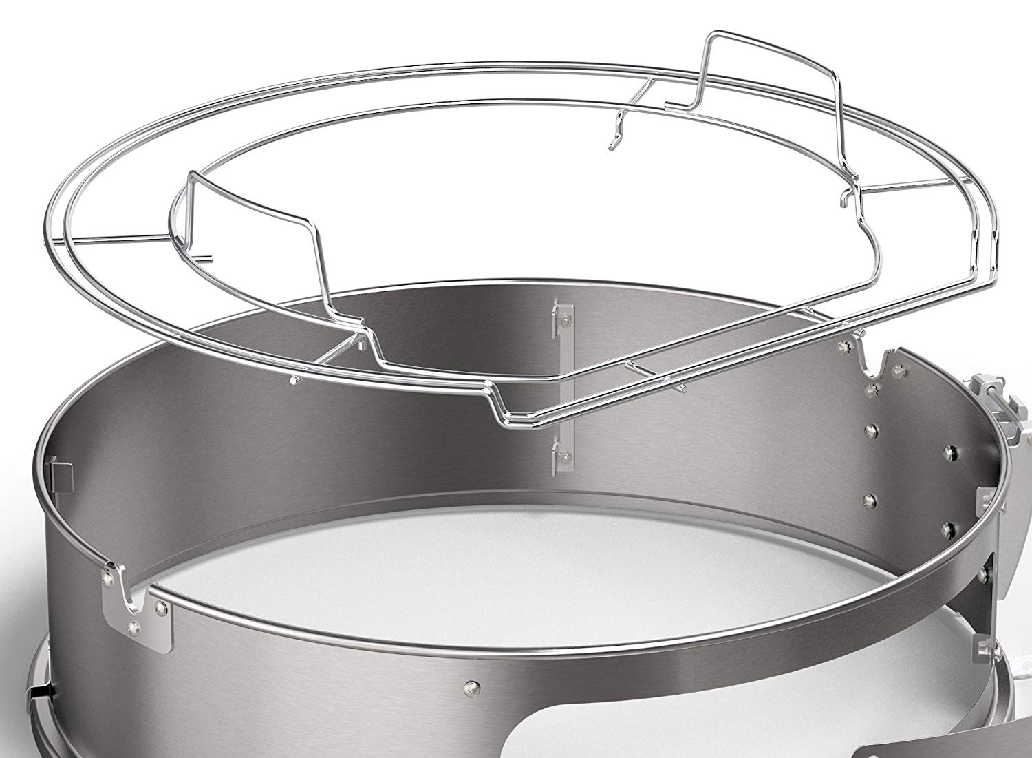 Rösle 25047 Number 1 F60/F60 AIR/G60 Gourmet Ring, Stainless Steel, 64 x 63 x 17 cm - Image 3
